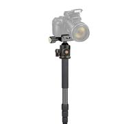 Professional Heavy Duty 182,9 cm monopiede/monopiede (Dual Head) opzionali per Pentax Zoom Super wide-telephoto SMCP-DA 16 - 50 mm f/2.8 ed al (iF) SDM