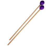 Professional Mallets for Marimba & with Beech Wood Handles and Wool-Wrapped Heads - 2 Pairs Red, Ideal Percussionists Music Students