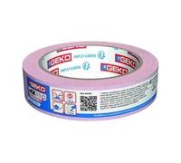 PROFESSIONAL MASKING TAPE MM 25X50 MT SARATOGA - NASTRO MASCHERA SENSITIVE DI PRECISIONE A BASSA ADESIVITA' - SUPERFICI DELICATE, OTTIMO PER SUPERFICI VERNICIATE.