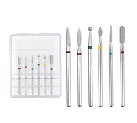 Professional Nail Drill Bits - Manicure Polishing Tool | Electric Nail File | Pre-Nail Care Drill Bits for Salon Makeup Grooming Daily Office Travel Studio