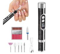 Professional Nail Drill - High Speed Manicure, Digital Drill with Rechargeable Design, Nail Machine with Precise Control, Beauty Tool, Salon Equipment for Shaping Polishing Buffing Toenail Fingernail