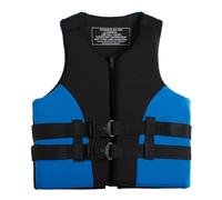 Professional Neoprene Kayaking Jacket for Adults, Adjustable Fishing Buoyancy Aid Vest for Surfing Drifting Motorboating Kayaking Swimming Snorkeling Paddle Boarding Water Sports(Blue,M)