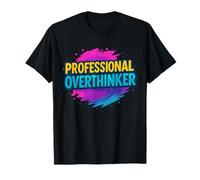 Professional Overthinker Urban Graffiti Scritta Street A Maglietta