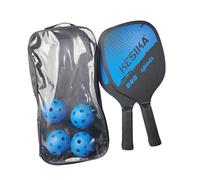 Professional Pickleball Paddles Set di 2 racchette con 4 palline Borsa da