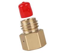 Professional Precise Brass Gas Adapter TR21 4 to TR21 3 Quick Install Fitting Coupling for Industrial CO2 Applications Corrosion Resistant Brass Connector