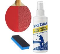 Professional Racket Cleaner, 100ml Table Tennis Spray, Stain Removal Liquid, Paddle Cleaning Solution, Table Tennis Cleaner with Ergonomic Bottle, Sports Accessory for Spin Control