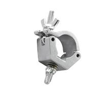 Professional Stage Lighting Clamp - Durable Aluminum Alloy Swivel Gear | Heavy Duty Support with Stable Hook, Multifunctional Clamps for Theater Discotheque, Studio Lights, Bar Pub Rigging