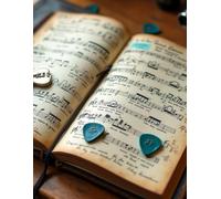 Professional-Style Guitar Tab Book for Daily Practice Logs