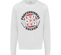 Professional Sudoku Solver Divertente Uomo Felpa