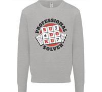 Professional Sudoku Solver Divertente Uomo Felpa