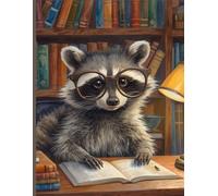 Professional Trash Panda: The CEO of Late-Night Notes: 125-Page Large 8.5x11 Lined Notebook for High School, College, and Career | Aesthetic Scholarly ... for Serious Students and Forest Lovers Alike