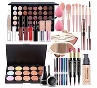 Professional Trucchi Donna Offerta, MKNZOME Set Trucchi Make Up Completo Kit Makeup Regalo di Natale e Compleanno Palette Ombretti Professionali Rossetti Make-up Fondotinta Correttore