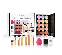 Professional Trucchi Donna Offerta, MKNZOME Set Trucchi Make Up Completo Kit Makeup Regalo di Natale e Compleanno Palette Ombretti Professionali Rossetti Make-up Fondotinta Correttore