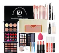 Professional Trucchi Donna Offerta, MKNZOME Set Trucchi Make Up Completo Kit Makeup Regalo di Natale e Compleanno Palette Ombretti Professionali Rossetti Make-up Fondotinta Correttore