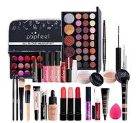 MKNZOME - Set di 27 kit di avvio cosmetico con sacchetto di immagazzinaggio palette di trucco ombretto lucidalabbra set regalo di compleanno Natale