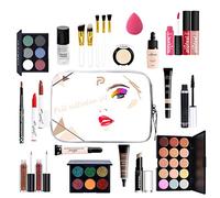 Professional Trucchi Donna Offerta, MKNZOME Set Trucchi Make Up Completo Kit Makeup Regalo di Natale e Compleanno Palette Ombretti Professionali Rossetti Make-up Fondotinta Correttore