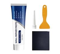 Professional Wall Repair Putty Kit With Scraper - Quick-Drying Plasterboard Repair Liquid & Paste | Easy-to-Apply For Holes & Cracks | Home DIY Maintenance Solution