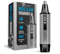 Professional Water Resistant Heavy Duty Steel Nose Trimmer with LED light. Backed by a Lifetime Guarantee by ToiletTree Products
