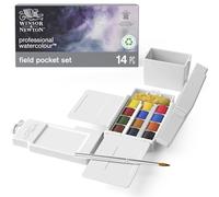 Professional Watercolor 12 Mezzi Godet Field Box