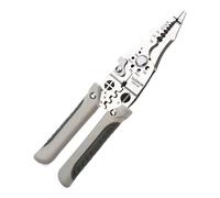 Professional Wire Stripper, Heavy Duty Crimper Cutter Tool, Cable Scissors Pliers For Copper, Iron, Aluminum Wire Cutting Made From Stainless Steel 7.28x1.57x0.39 Inches