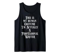 Professional Writer Costume Book Publisher Author Costume Canotta