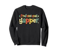 Professional Yapper Funny Retro Teacher Staff Humor Felpa