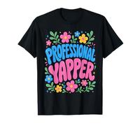 Professional Yapper Funny Sarcastic Humorous Maglietta