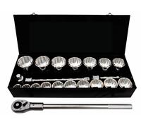 Professionale 1 " Valigetta Chiavi 22 Pz. Set a Bussola Projahn Dadi