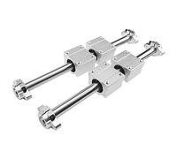 Professionale 10 pezzi asse ottico lineare guida albero OD8/10/12mm 200-600mm + SCS8/10/12UU blocchi cuscinetto + SHF8/10/12 supporto(600mm,12mm)