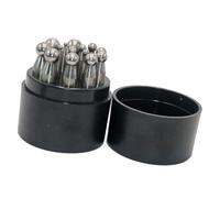Professionale 15/17Pcs Metalwork Gioielli Fare Strumenti con Hammer Texture Gioielli Bead Forming Punzoni