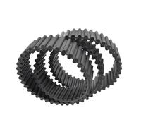 Professionale 2 pz DS3M573/591/600/612/633/645/657/660 Cinghie dentate in gomma a doppia faccia, larghezza 4-25 mm D3M Cinghie dentate DA3M(DS3M573,10mm)