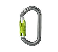 Professionale 25KN Lega di Alluminio D Forma Moschettone Clip di Sicurezza Alpinismo All'aperto Arrampicata Amache Vite