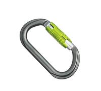 Professionale 25KN Lega di Alluminio D Forma Moschettone di Sicurezza Moschettone Clip Alpinismo All'aperto Arrampicata Su Roccia Amache D Forma Gancio