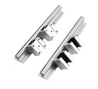 Professionale 2Set 12mm Rod Sbr SBR12 completamente supportato guida lineare albero con 4 pezzi SBR12UU cuscinetto a sfere scorrevole blocco for CNC(800mm)