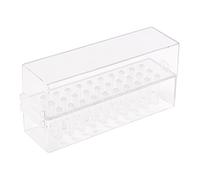Professionale 30/48 Fori Drill Bit Holder Box Manicure Lucidatura Macinazione Drill Bit Holder Clear Storage Box