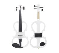 Professionale 4/4 Violino Elettrico Corpo In Acero Violino Muto Elettro Violino Con Custodia Cavo Per Cuffie Parti Di Violino Accessori