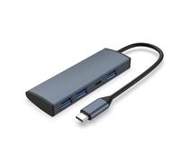 Professionale 4-in-1 USB C Hub Docking Station Adattatore USB C Velocità di Trasmissione Veloce Con 3.0 USB HUB+TIPO C Per La Casa Tipo C Hub A Tipo C