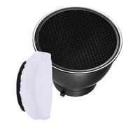 Professionale 7 "Riflettore Diffusore Lampada Ombra Per Baorong Mount Con/senza Griglia Fotografia Illuminazione Baorong Mount Riflettore