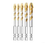 Professionale 9 Lama Drill Bit Set 5PCS Eccentrico Bit per Perforazione Efficiente In Per Calcestruzzo e Marmo Materiali