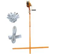 Professionale AC Strumenti di Manutenzione Autobloccante Verricello Mano & Staffa Attrezzatura di Sollevamento per Unità Esterne Fino a 5HP Kit di Ripar