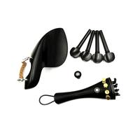 Professionale Accessori Per Violino 1 Set Di Accessori Per Parti Di Violino 4/4 Cordiera Piroli Puntali Supporto Per Mentoniera(1/4)