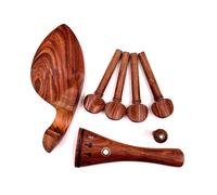 Professionale Accessori Per Violino Accessori Per Violino In Palissandro Parti In Cerca Di Cordiera Piroli Puntali Mentoniera(3/4)