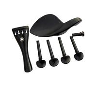 Professionale Accessori Per Violino Cordiera Per Violino In Ebano Piroli Mentoniera Trafile Pomello Puntale Accessori Professionali 4/4 1 Set(Type2)