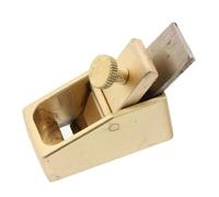 Professionale Accessori Per Violino Mini Pialla Per Liuteria In Ottone Con Fondo Piatto E Suola Curva Lavorazione Del Legno(Golden M)