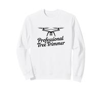 Professionale Albero Trimmer Divertente Drone Pilot Design Felpa