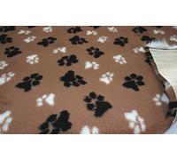 Professionale Antiscivolo Veterinario Cane Cucciolo Veterinario Letto LG Zampe - Marrone - Marrone, 1Mtr - 150cm x 100cm
