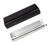 Professionale Armonica 10 Chiavi Diacritiche Dell'acciaio Inossidabile Dell'armonica Cromatica Chiave Di Tono C Di 10 Fori 40 Per I Principianti