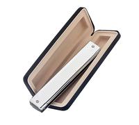 Professionale Armonica 22 Fori C Chiave Tremolo Armonica Con Custodia Per Adulti Studenti Giocatori Professionisti (Color : F)