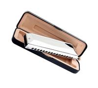 Professionale Armonica Armonica Cromatica A 16 Fori 64 Toni Pettine In ABS Strumenti Per Armonica A Chiave In Do Alto