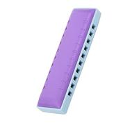 Professionale Armonica Armonica Diatonica 10 Fori Harp Harmonica Resin Shell Per Principianti E Amanti Della Musica (Color : 02)